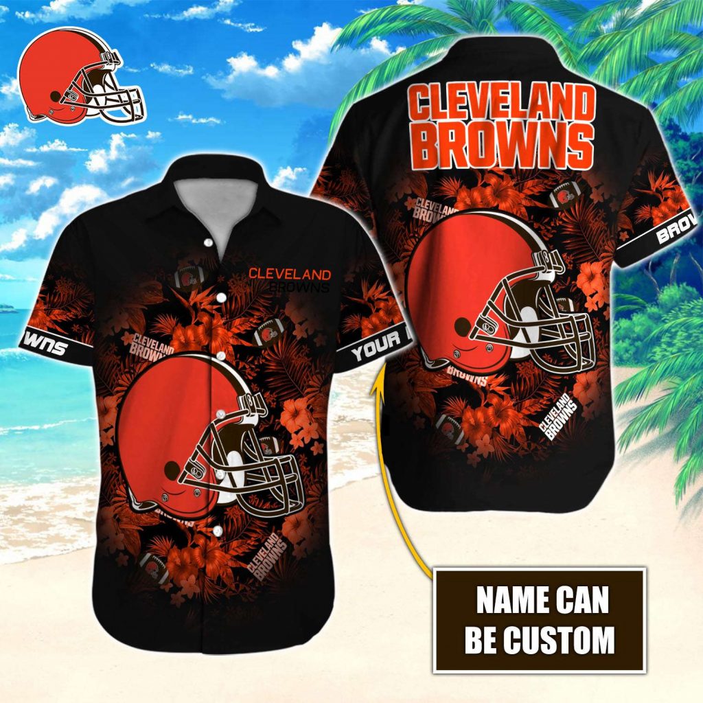 Cleveland Browns Nfl-Hawaiian Shirt Custom 2