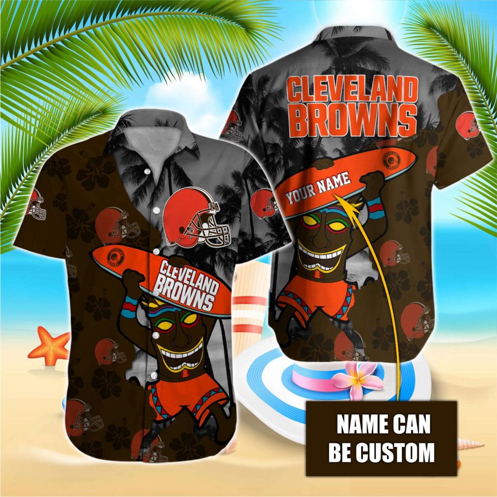 Cleveland Browns Nfl-Hawaiian Shirt Custom 5