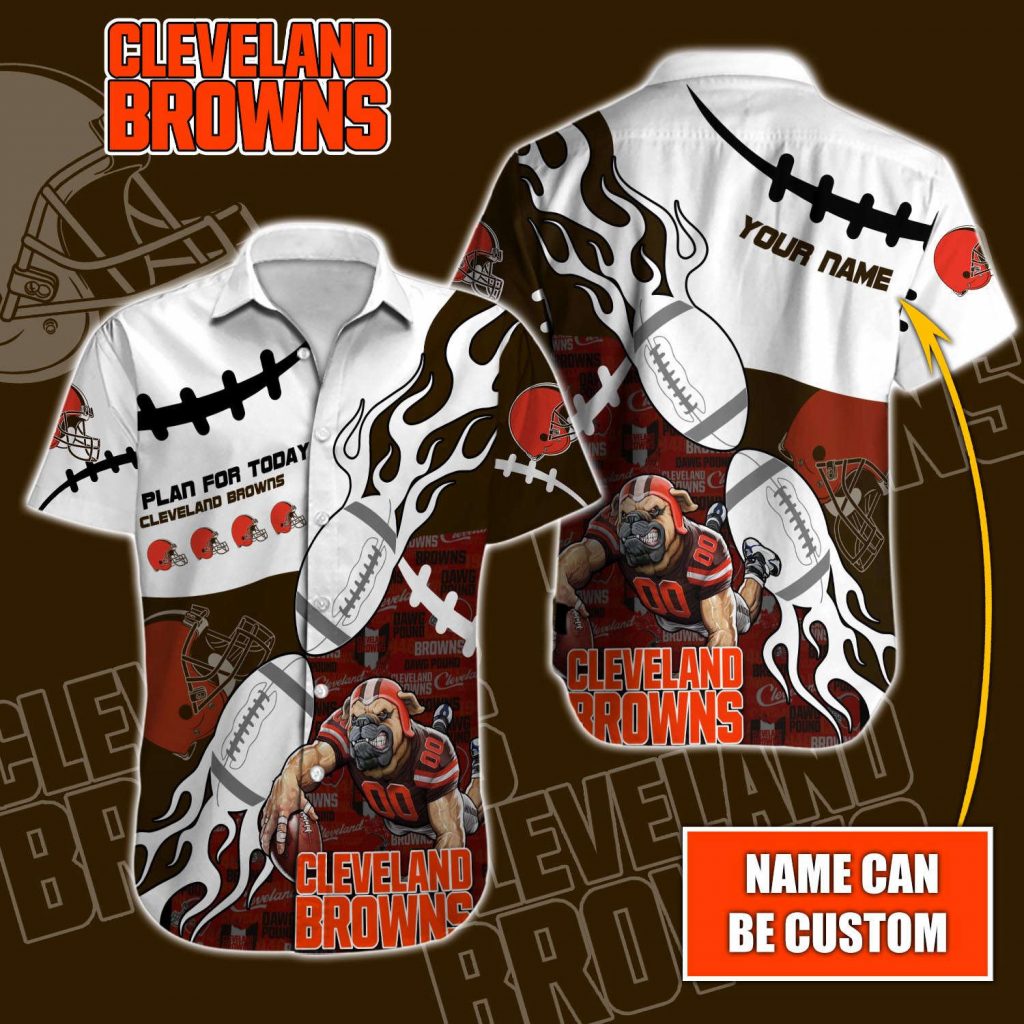 Cleveland Browns Nfl-Hawaiian Shirt Custom 4