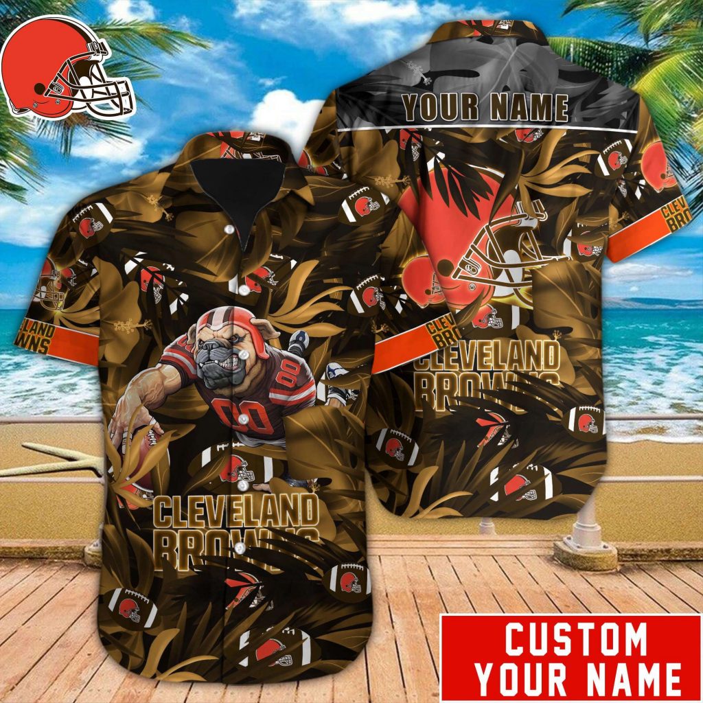 Cleveland Browns Nfl-Hawaiian Shirt Custom 5