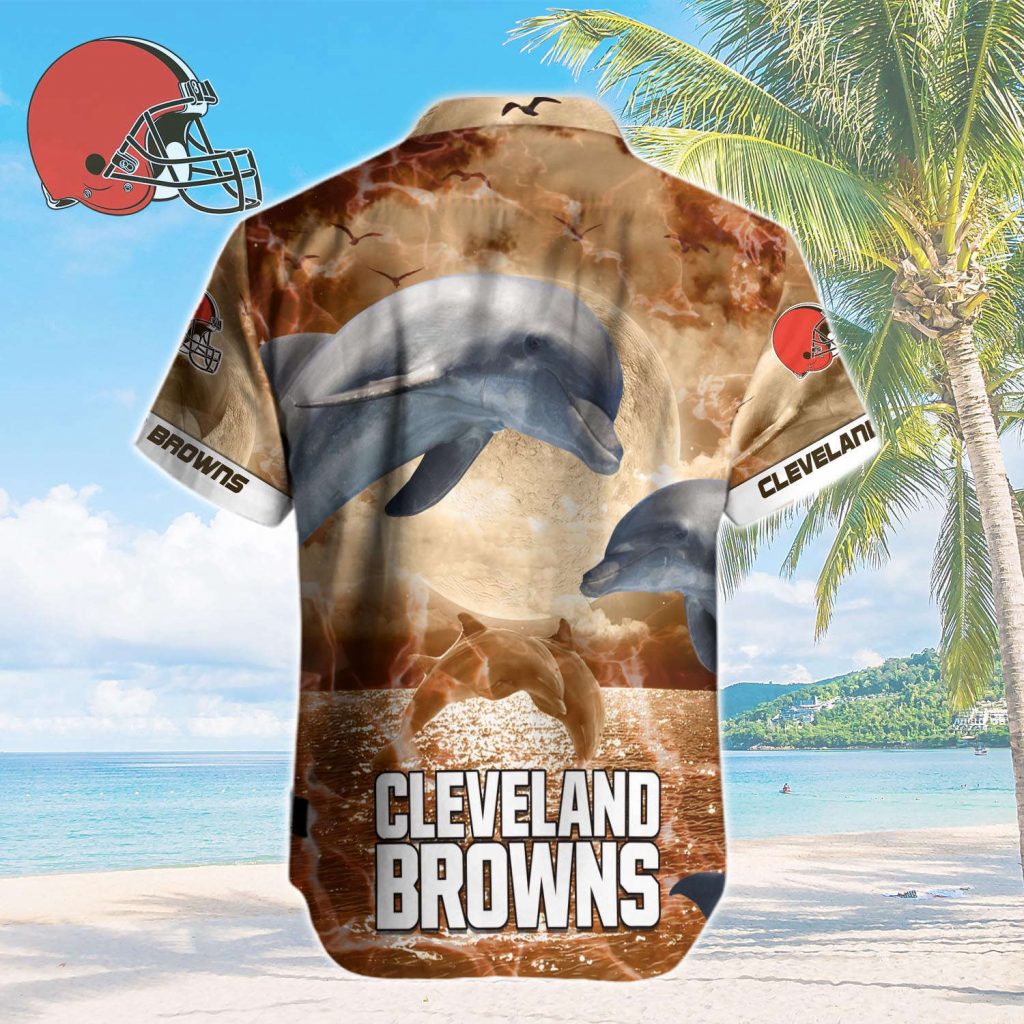 Cleveland Browns Nfl-Hawaiian Shirt Custom 8