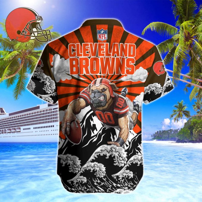 Cleveland Browns Nfl-Hawaiian Shirt Custom 3