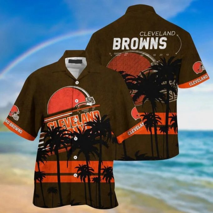 Cleveland Browns Nfl Summer Hawaii Shirt For This Season Gift For Sport Lovers 1