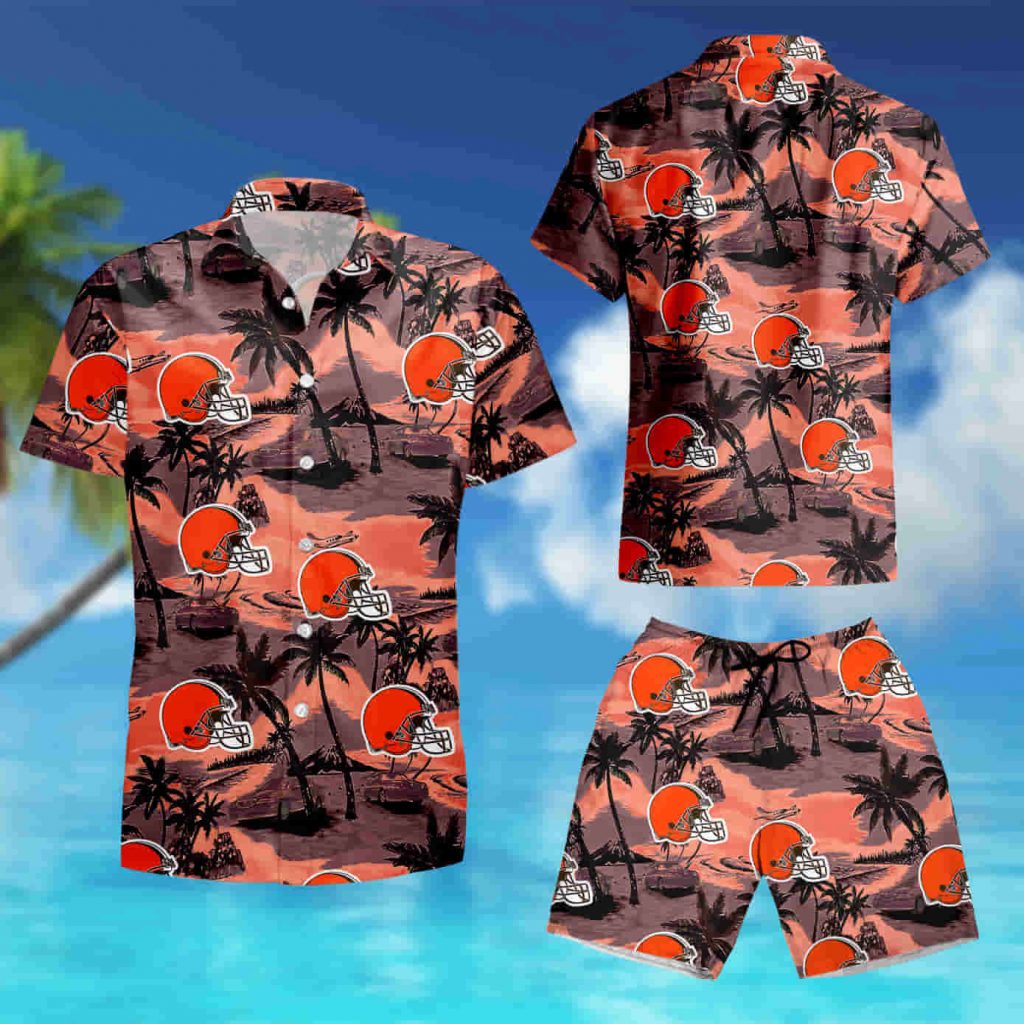 Cleveland Browns Nfl Tommy Bahama Hawaiian Shirt Summer Shirt 12