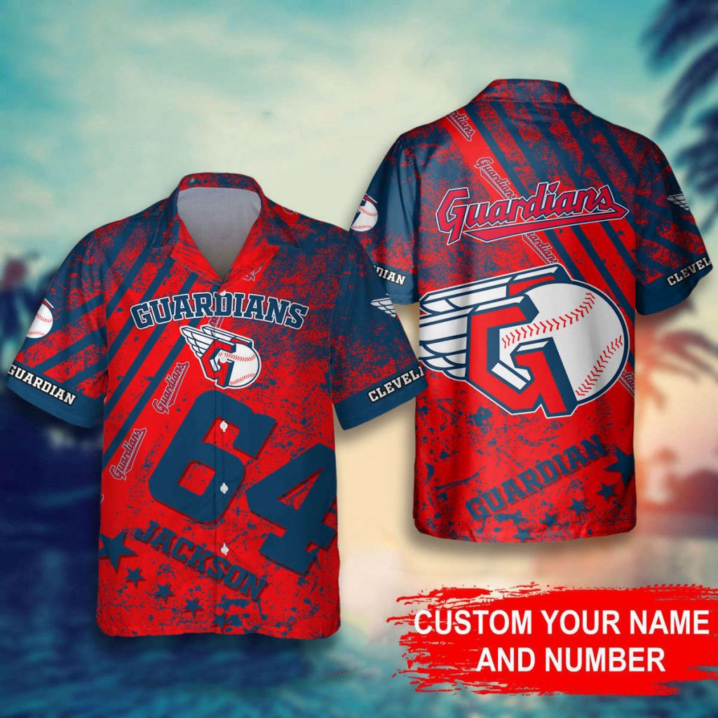 Cleveland Guardians Mlb-Personalized Hawaiian Shirt 2