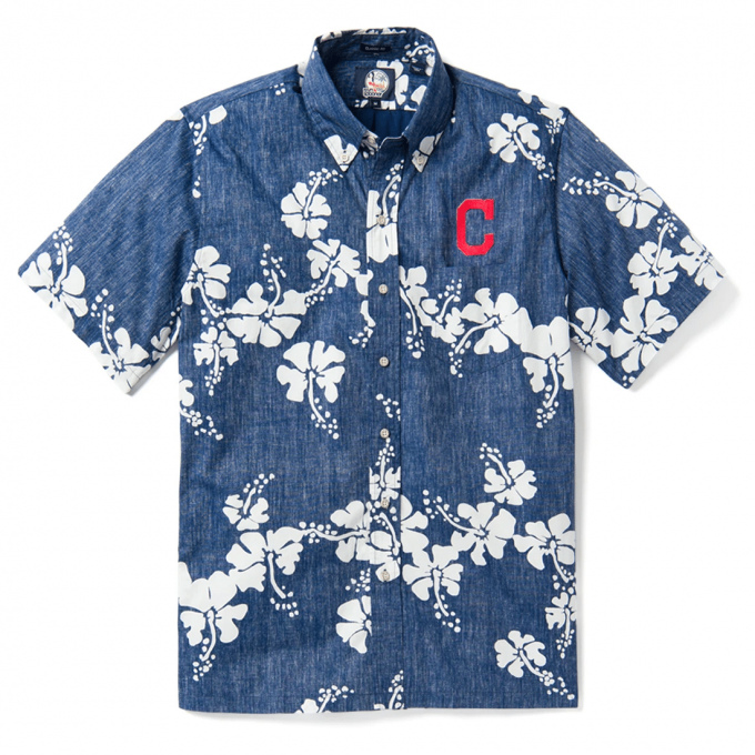 Cleveland Indians 50Th State Hawaiian Shirt, Hwaiian For Gift 1