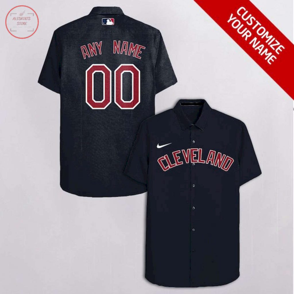 Cleveland Indians Customized Hawaiian Shirt 2