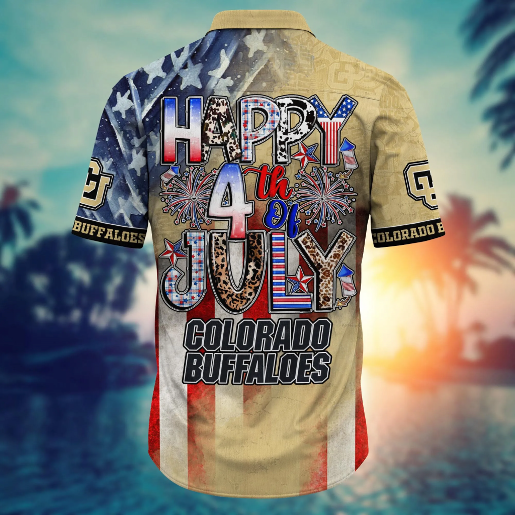 Colorado Buffaloes Gifts 2024 Hawaii Shirt Independence Day, Summer Shirts 12