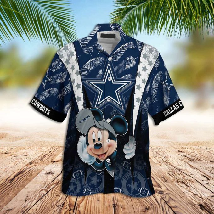 Dallas Cowboy Hawaiian Shirt Mickey Mouse Hawaiian Shirt 2