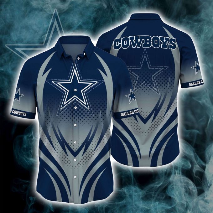 Dallas Cowboys Button Down Shirt 3D Print Gifts 2024Fs 1