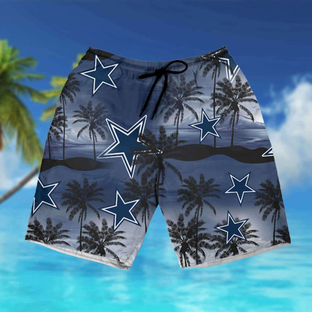 Dallas Cowboys Coconut Island Navy Ocean Hawaiian Shirt Summer Shirt 10