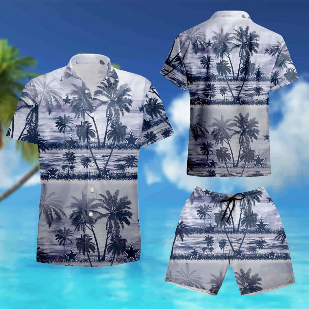 Dallas Cowboys Coconut Island White Hawaiian Shirt Summer Shirt 8