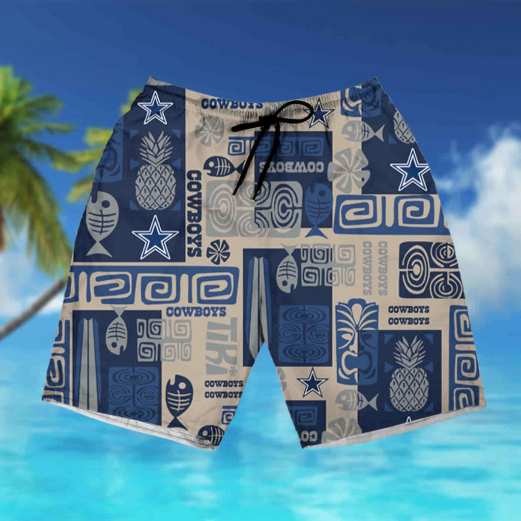 Dallas Cowboys Fish Pineapple Pattern Hawaiian Shirt Summer Shirt 10