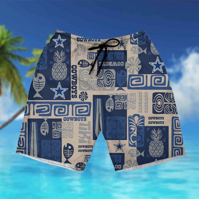 Dallas Cowboys Fish Pineapple Pattern Hawaiian Shirt Summer Shirt 3
