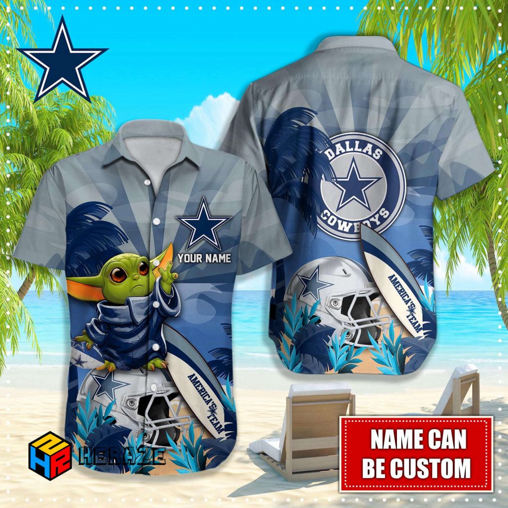 Dallas Cowboys Nfl Custom Hawaiian Shirt 3