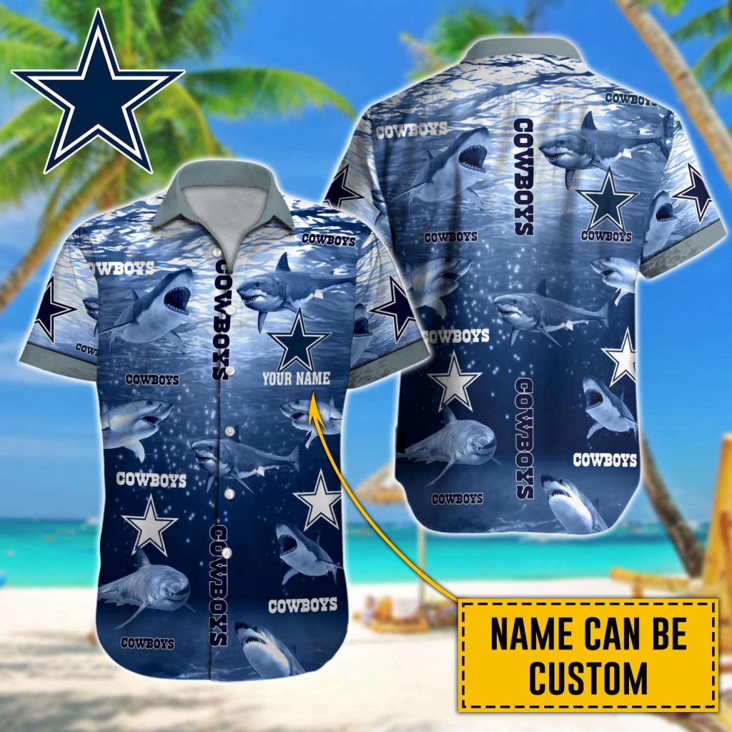 Dallas Cowboys Nfl-Hawaii Shirt Custom 2