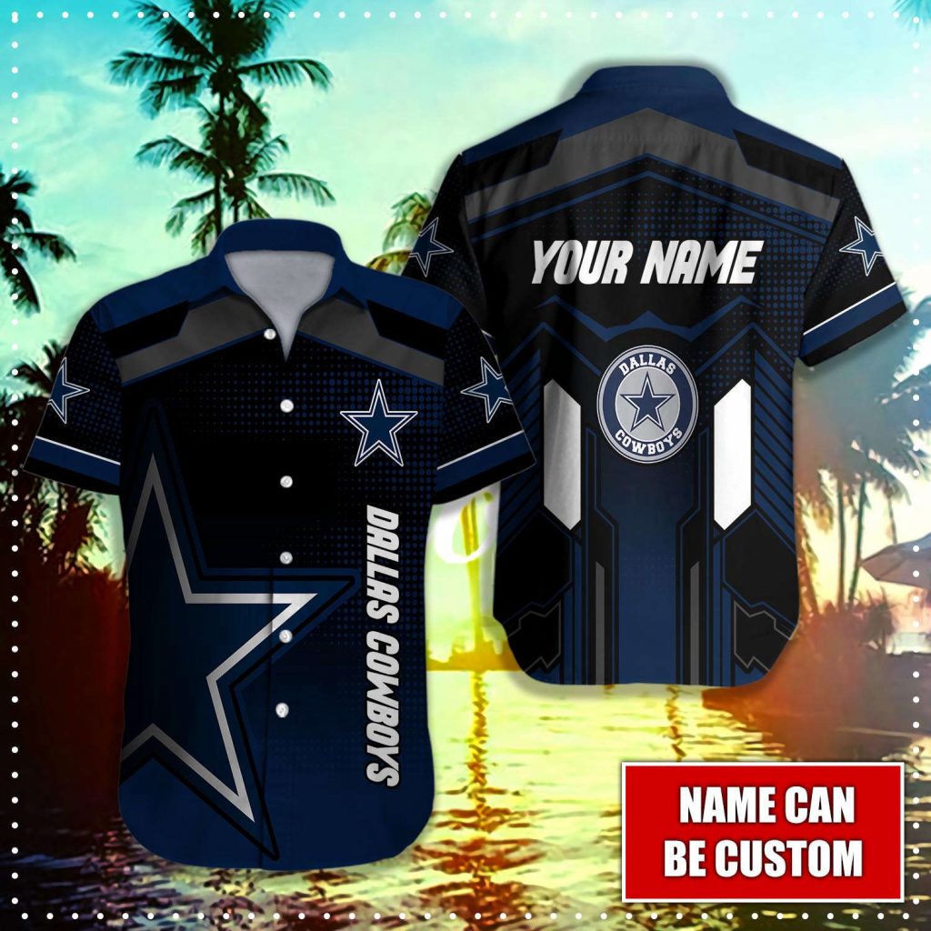 Dallas Cowboys Nfl-Hawaii Shirt Custom 2