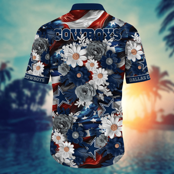Dallas Cowboys Nfl Hawaii Shirt Independence Day, Summer Shirts 4
