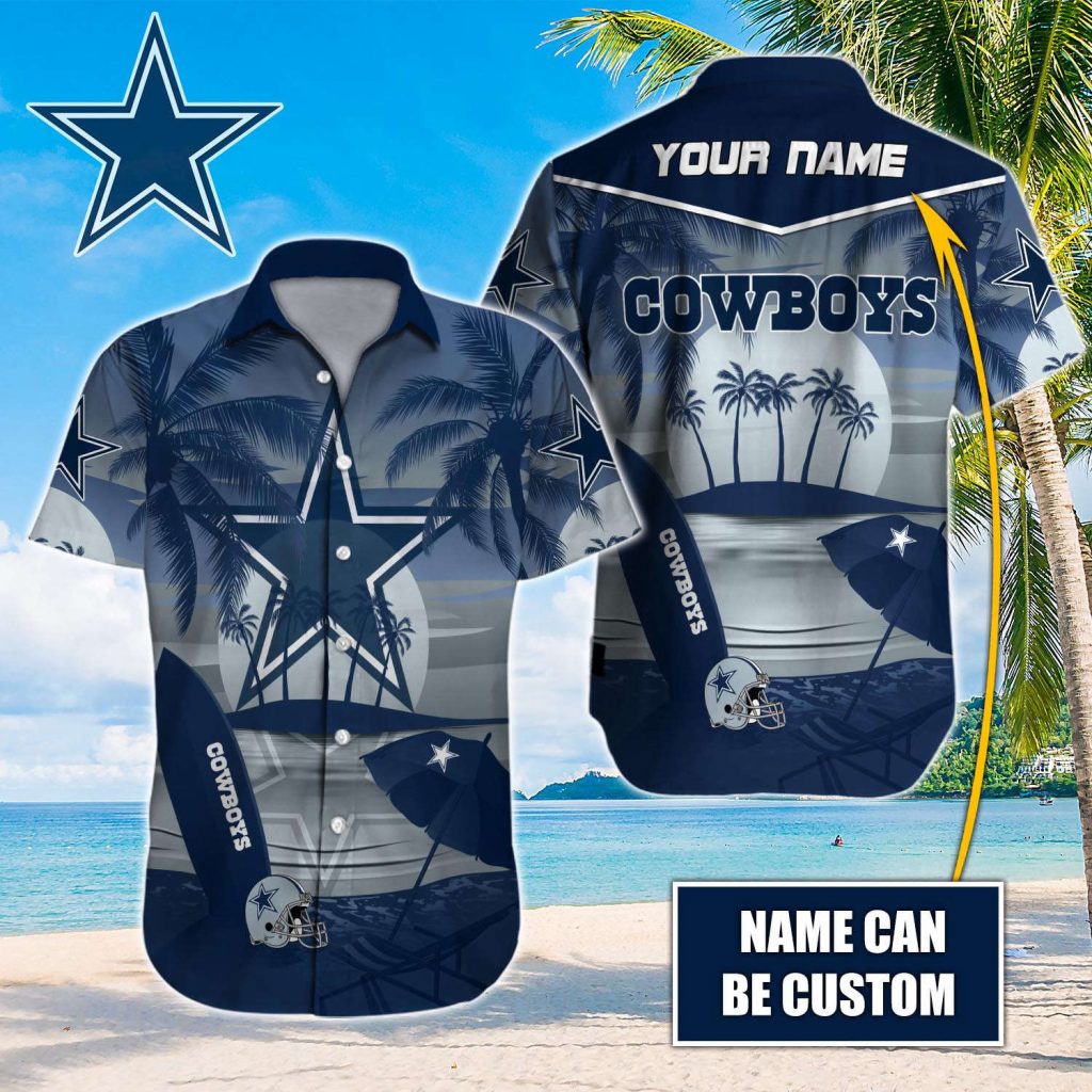 Dallas Cowboys Nfl-Hawaiian Shirt Custom 4