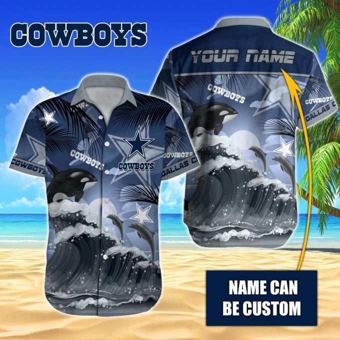 Dallas Cowboys Nfl-Hawaiian Shirt Custom 1