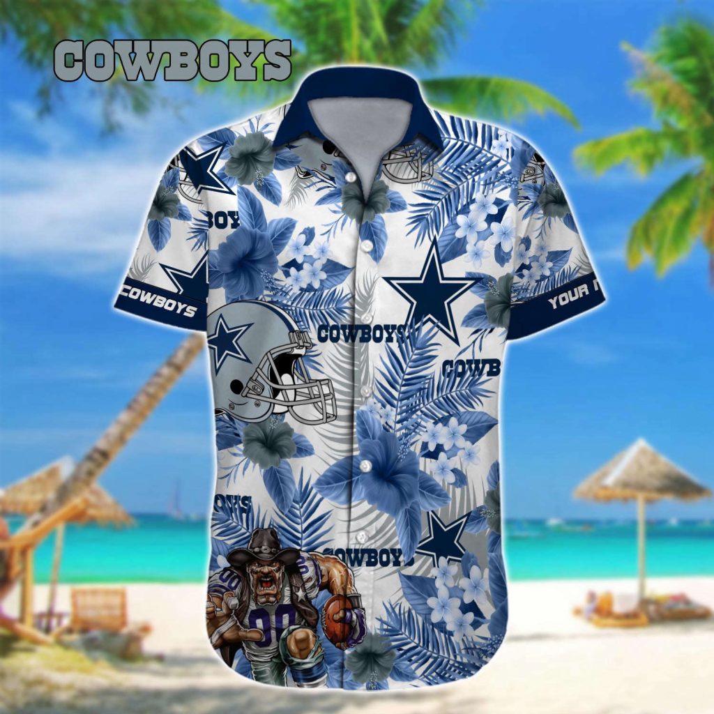 Dallas Cowboys Nfl-Hawaiian Shirt Custom