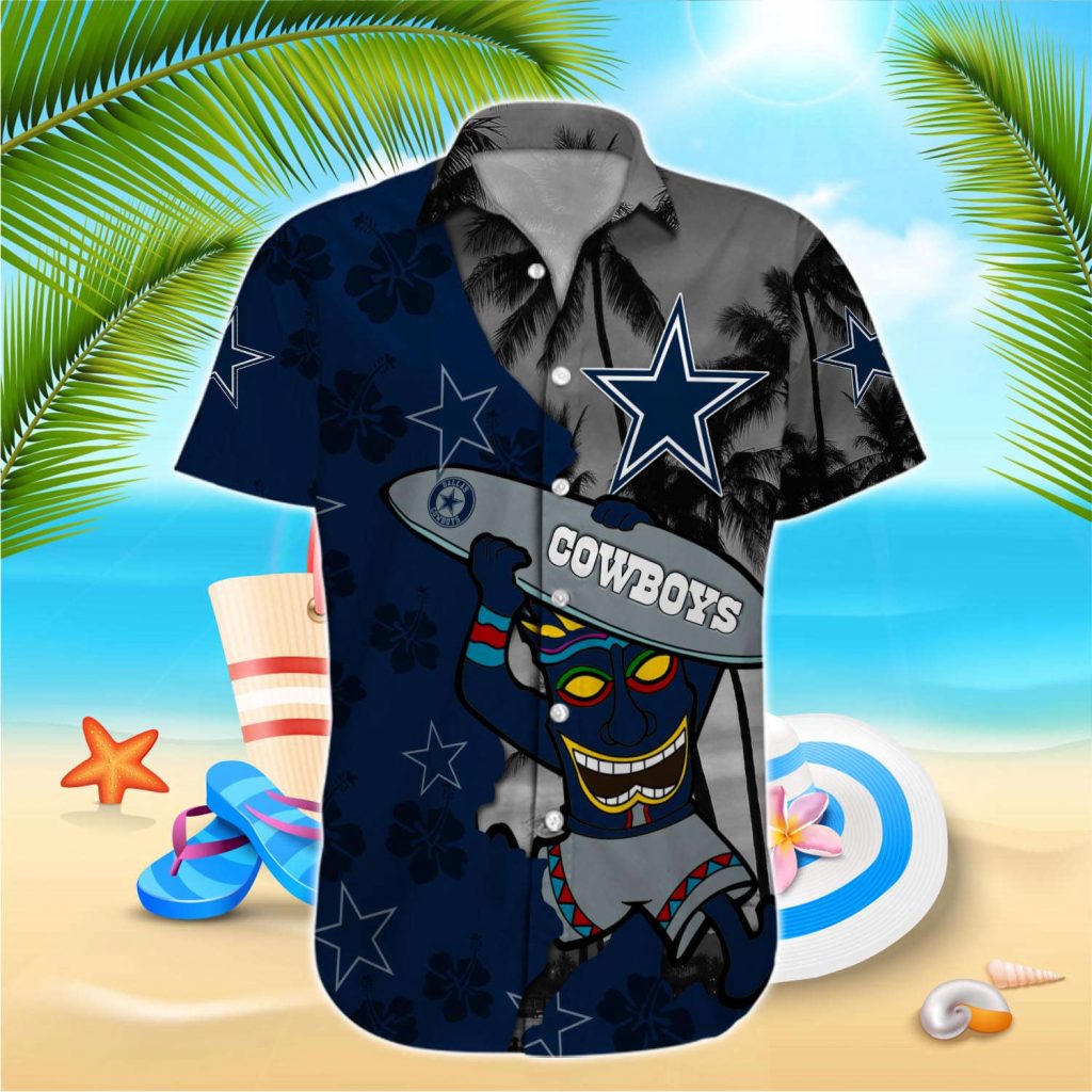 Dallas Cowboys Nfl-Hawaiian Shirt Custom 14