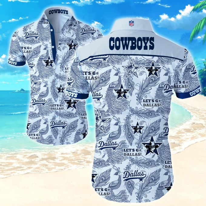 Dallas Cowboys Nfl Hawaiian Shirt - Aloha Sportswear For Fans 1