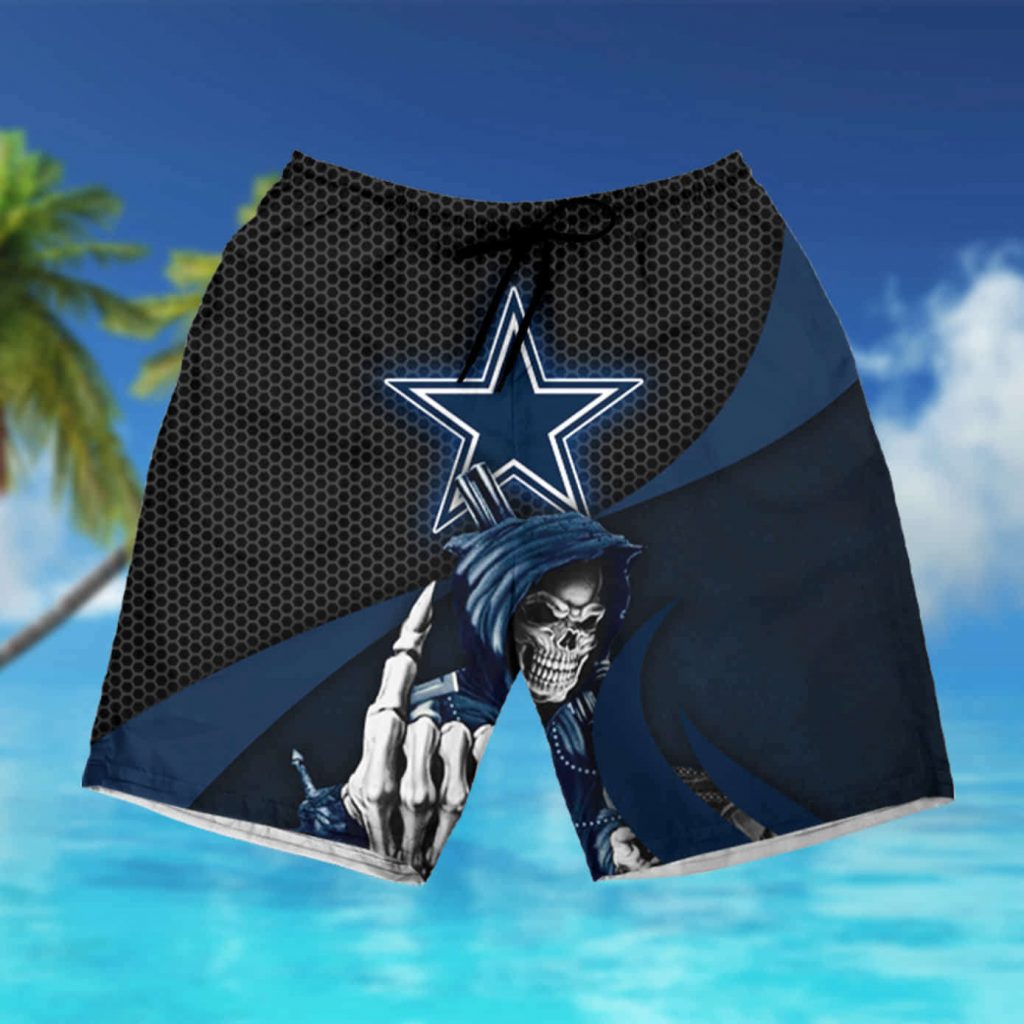 Dallas Cowboys Skull Death Hawaiian Shirt Summer Shirt 11