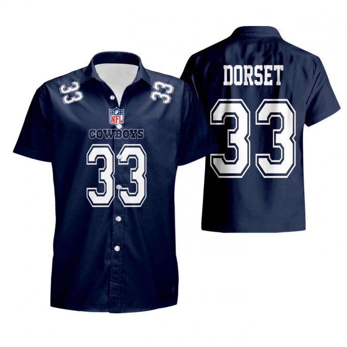 Dallas Cowboys Tony Dorsett 33 Great Player Hawaiian Shirt Summer Shirt 3