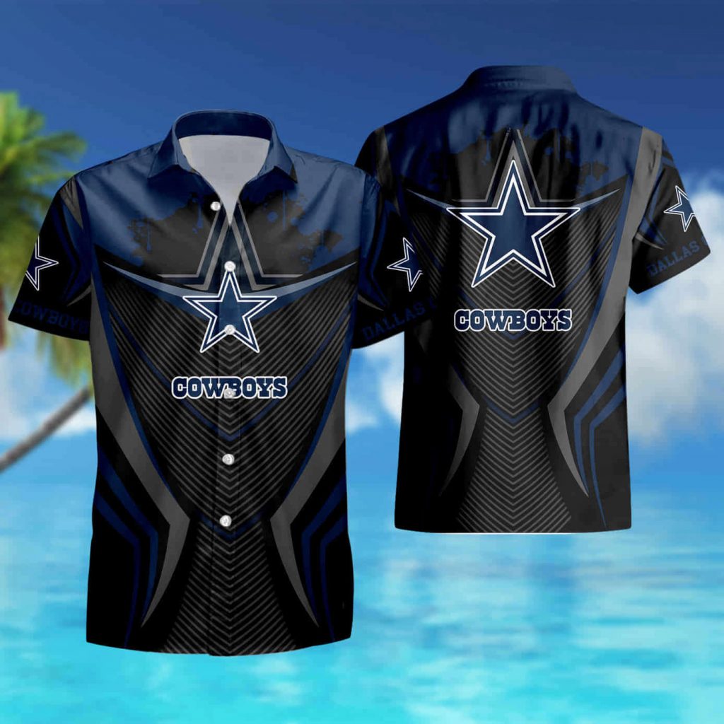 Dallas Cowboys Under Armour Hawaiian Shirt Summer Shirt 14