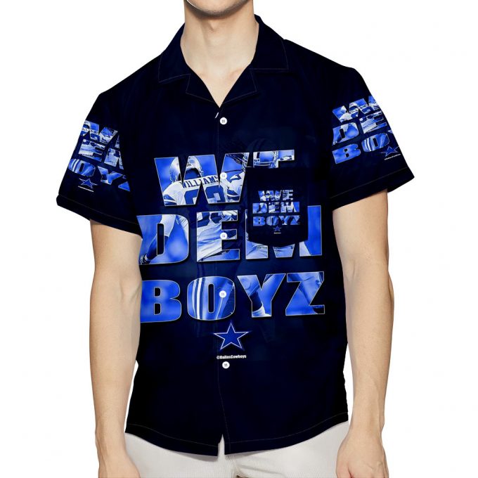 Dallas Cowboys We Dem Boyz 3D All Over Print Summer Beach Hawaiian Shirt With Pocket 1