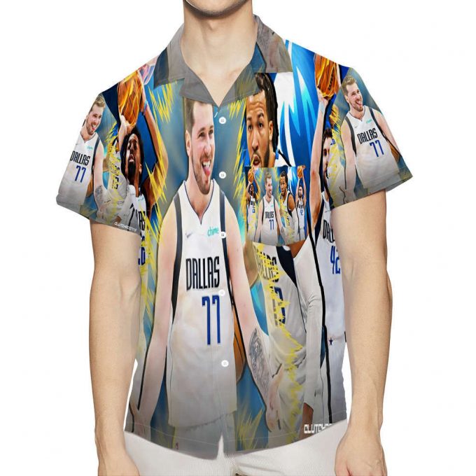 Dallas Mavericks Players P7 3D All Over Print Summer Beach Hawaiian Shirt With Pocket 1