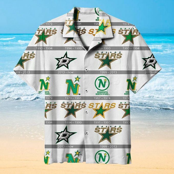 Dallas Stars Nhl Premium Hawaiian Shirt: Perfect Gift For Sports Lovers 1