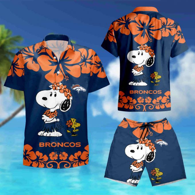 Denver Broncos 26Amp3B Snoopy Hawaiian Shirt Summer Shirt 3