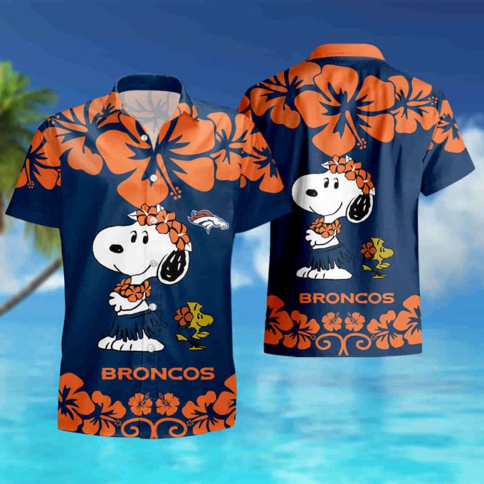 Denver Broncos 26Amp3B Snoopy Hawaiian Shirt Summer Shirt 5
