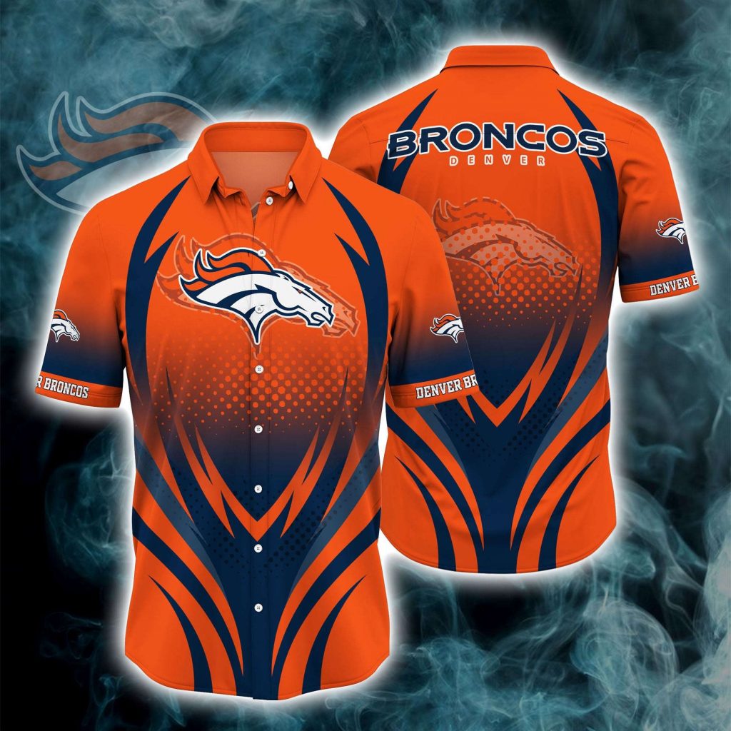 Denver Broncos Button Down Shirt 3D Print Gifts 2024Fs 3
