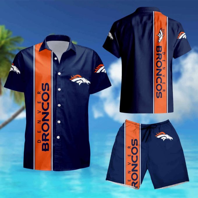Denver Broncos Football Up Hawaiian Shirt Summer Shirt 2