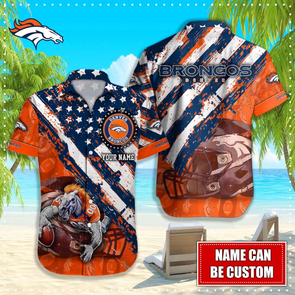 Denver Broncos Nfl Custom Hawaiian Shirt 5