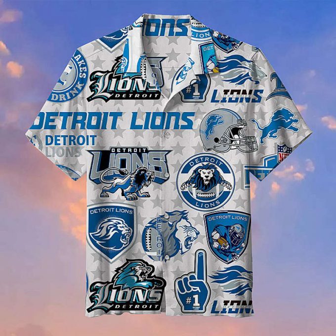Detroit Lions I Unisex Hawaiian Shirt 1