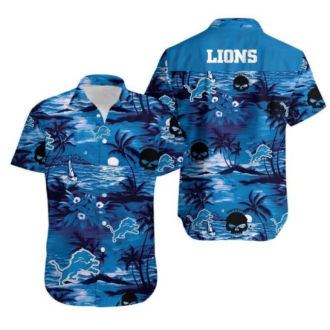 Detroit Lions Nfl Football For Men Premium Hawaiian Shirt Gift For Sports Lovers 1