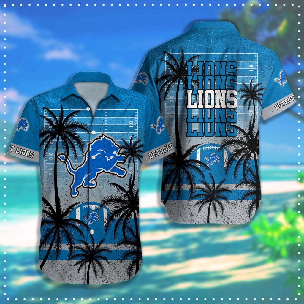 Detroit Lions Nfl-Hawaii Shirt 2