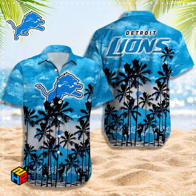 Detroit Lions Nfl Hawaiian Shirt 2