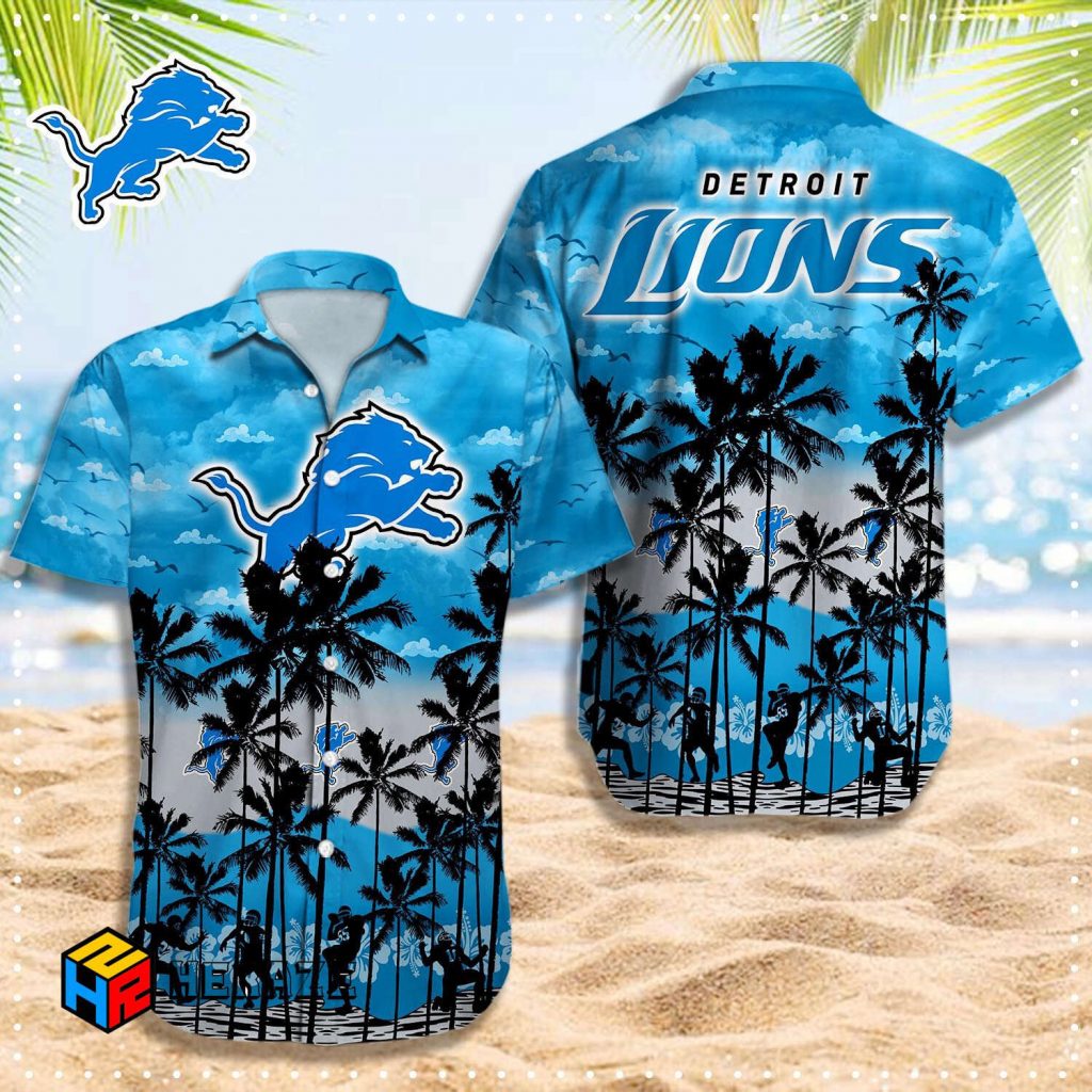 Detroit Lions Nfl Hawaiian Shirt 3