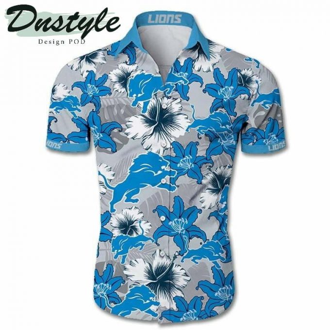 Detroit Lions Tropical Hawaiian Shirt 1