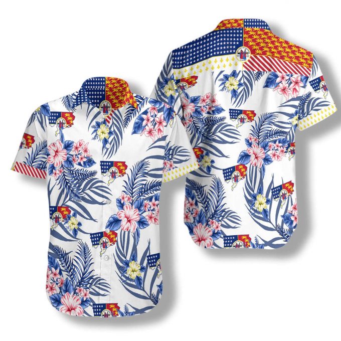 Detroit Proud Hawaiian Shirt 1