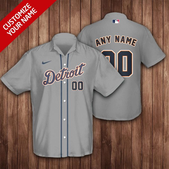 Detroit Tigers Hawaiian Shirt 1