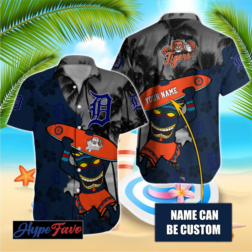 Detroit Tigers Mlb Custom Hawaiian Shirt 5