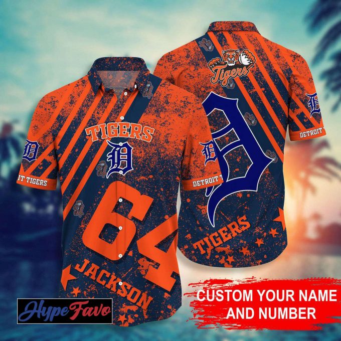 Detroit Tigers Mlb Personalized Hawaiian Shirt 2