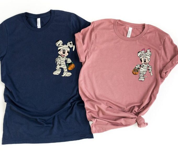 Disney Couples Halloween Shirt: Matching Mickey &Amp; Minnie Disneyland Shirts His &Amp; Hers 4