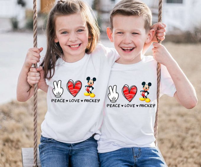 Disney Peace Love Shirts: Mickey &Amp; Friends For Your Memorable Disney Vacation 2